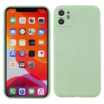 Silikone Soft Cover til iPhone 11 Grøn