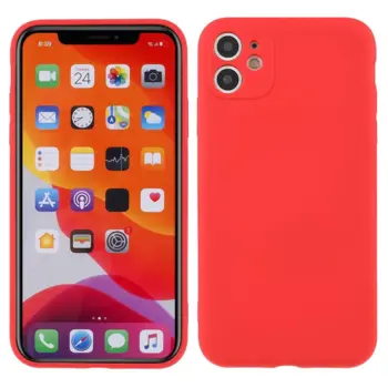 Silikone Soft Cover til iPhone 11 Rød