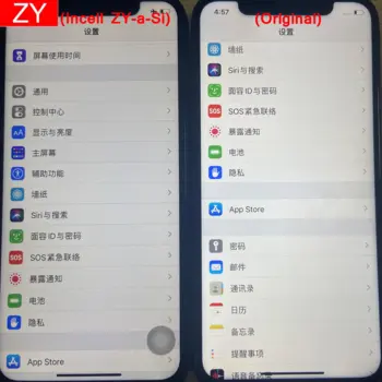 iPhone X skærm - Incell LCD (ZY-a-Si)