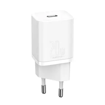 Baseus Super Si 1C Fast Charger USB Type C 20 W White (Blister)