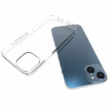 Slim TPU Soft Case for iPhone 14 Transparent