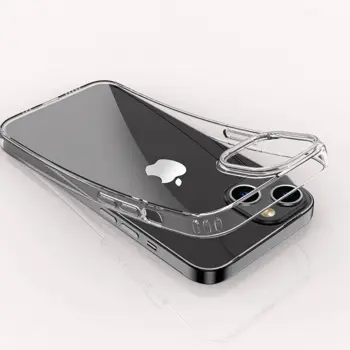 Flexair Hybrid TPU Soft Case for iPhone 14 Pro Transparent