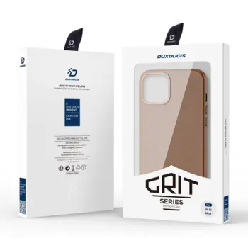 Dux Ducis Grit Læder cover til iPhone 14 Plus Brun (MagSafe Kompatibel)