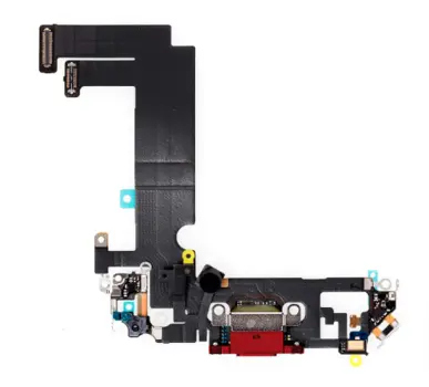 iPhone 12 Mini Charging Port Flex Cable - Red