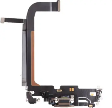 iPhone 13 Pro Max Charging Port Flex Cable - Gold