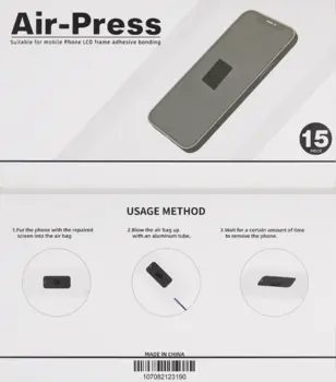 AIR-PRESS poser til fastholdelse af mobil skærm (15 stk.)