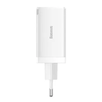 Baseus GaN5 Pro 2xUSB-C / 1xUSB 65W + USB-C kabel 100W White (Blister)