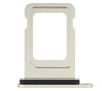SIM Card Tray for Apple iPhone 15 / 15 Plus - Yellow
