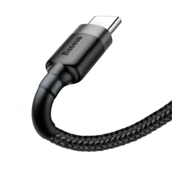 Baseus Cafule Data USB - USB Type C Kabel 1m Sort