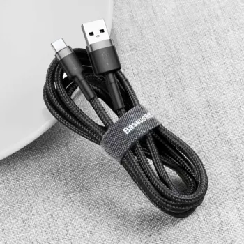 Baseus Cafule Data USB - USB Typ C Cable 2m Black