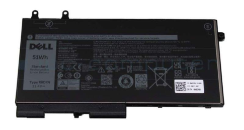 Dell Battery, 51WHR, 3 Cell, 