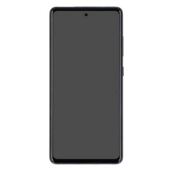 Samsung Galaxy S20FE skærm med ramme - Soft OLED (sort)