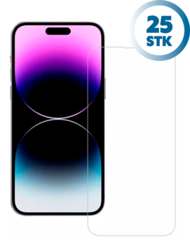 Nordic Shield iPhone 16 / 15 Skærmbeskyttelse (Bulk) (25 stk)