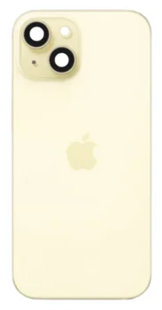 Back Glass for iPhone 15 Plus - OEM yellow