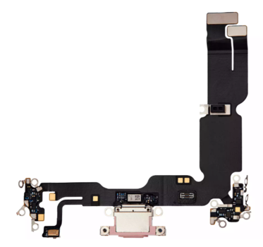 iPhone 15 Plus Charging Port Flex Cable - Pink