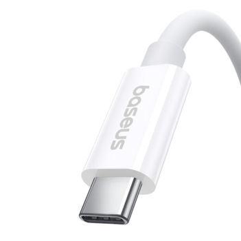 Baseus Superior Series 2 USB4 USB-C to USB-C Cable (240W) 1m - White