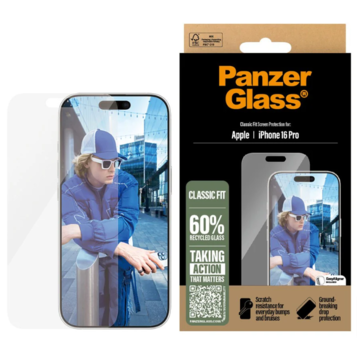 PanzerGlass iPhone 16 Pro - Classic Fit