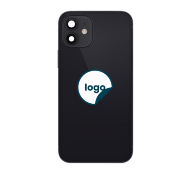 iPhone 12 bagcover med small parts - Pull A (sort)