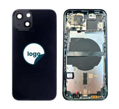 iPhone 13 bagcover med small parts - Pull A (Midnight)