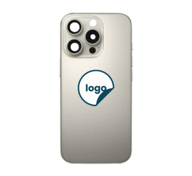 iPhone 16 Pro bagglas med kameralinse+metalplade+Trådløs oplader flex+Magsafe magnet+Flashlight flex - Pull A (Natural Titanium)