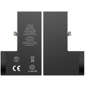 iPhone 15 Pro batteri (Diagnosticerbart) (mAh 3274)
