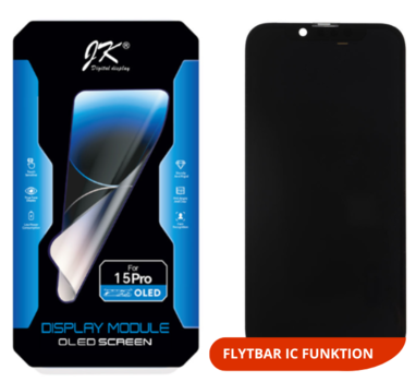 iPhone 15 Pro skærm - Hard OLED (JK)