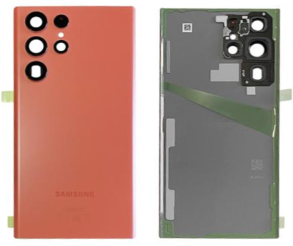 Samsung Galaxy S22 Ultra Batteri Cover rød