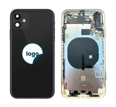 Back Housing incl. Small Parts for iPhone 11 - OEM (Black)