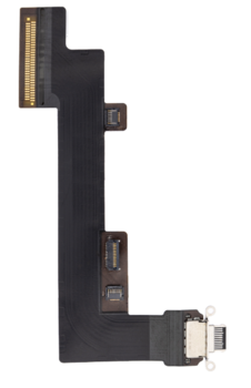 Charging Port + Flex for iPad Air 4 (Cellular) - Black