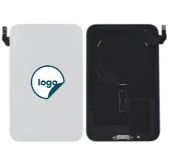 iPhone 17 Pro bagglas med metalplade+Trådløs oplader flex+Magsafe magnet+Flashlight flex - Pull A (sølv)