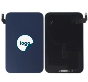 iPhone 17 Pro bagglas med metalplade+Trådløs oplader flex+Magsafe magnet+Flashlight flex - Pull A (Deep Blue)