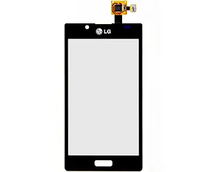 LG Optimus L7 Touch Unit m/Front Cover Sort