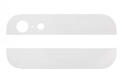 Apple iPhone 5 Top/Bottom Bezel Hvid