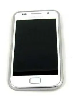 Samsung Galaxy S Plus Display Enhed m/Front Cover Hvid