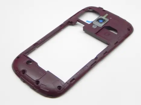 Samsung GT-i8190 Galaxy S3 Mini Middle Cover Red
