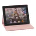 360 Degree Rotating Leather Case for iPad 2/3/4 - Pink