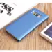 Plated Mirror Surface View Case for Samsung Galaxy S9+ Blue