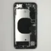 iPhone 8 Plus bagcover m/ small parts uden logo - sort