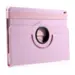 iPad Pro 10.5-inch (2017) Litchi Grain Cover with 360 Degree Rotary Stand - Pink