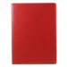 iPad Pro 12.9-inch (2017) Litchi Grain Leather Cover with 360 Degree Rotary Stand - Red