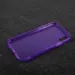 TPU Soft Back Cover for iPhone X Transparent Purple