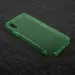 TPU Soft Back Cover for iPhone X Transparent Dark Green