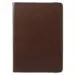 iPad Pro 10.5-inch (2017) Litchi Grain Cover with 360 Degree Rotary Stand - Brun