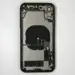 iPhone XR bagcover m/ small parts uden logo - sort