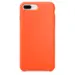 Hard Silicone Case til iPhone 7 Plus/8 Plus Orange