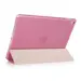 Tri-fold Leather Flip Case for iPad Pro 10.5 Pink