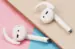 Silicone Ear Hooks Set for Apple AirPods - White
