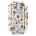 Flower Hard Case with Daisies for iPhone XS MAX White/Yellow