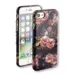 Flower Hard Case with Ice Flowers for iPhone XS MAX Purple