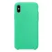 Hard Silicone Case til iPhone X/XS Mintgrøn